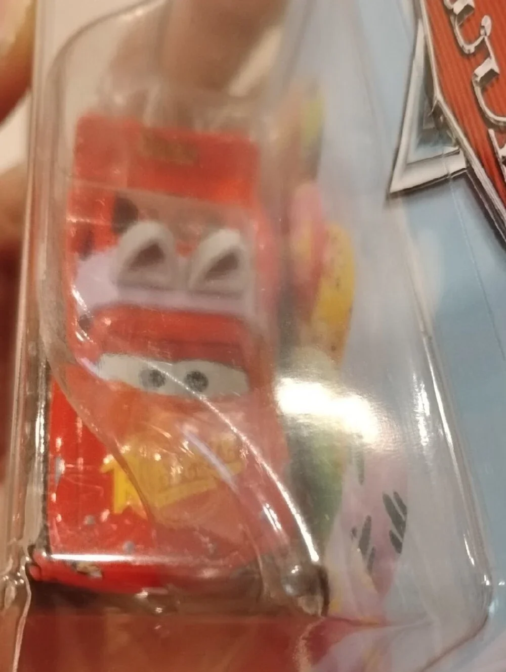 Pixar Cars Lightning McQueen Red Easter Buggy Toy